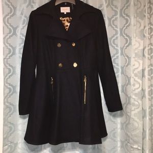 NAVY BLUE DOUBLE BREASTED JACKET